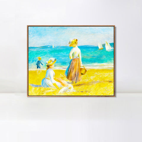 INVIN ART Framed Canvas Series#051 by Pierre Auguste Renoir Wall Art Living Room Home Office Decorations