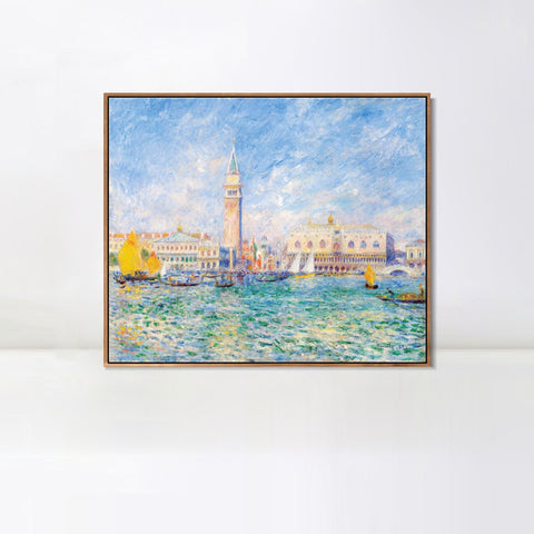 INVIN ART Framed Canvas Series#065 by Pierre Auguste Renoir Wall Art Living Room Home Office Decorations