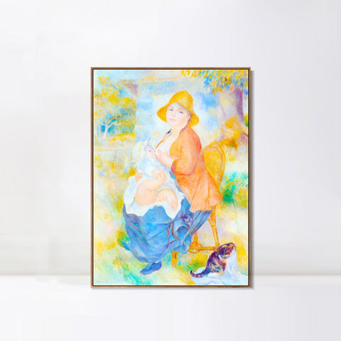 INVIN ART Framed Canvas Series#072 by Pierre Auguste Renoir Wall Art Living Room Home Office Decorations