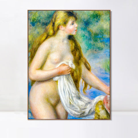 INVIN ART Framed Canvas Series#152 by Pierre Auguste Renoir Wall Art Living Room Home Office Decorations