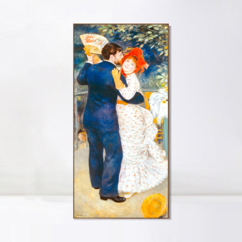 INVIN ART Framed Canvas Dancer1 by Pierre Auguste Renoir Wall Art Living Room Home Office Decorations
