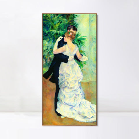 INVIN ART Framed Canvas Dancer2 by Pierre Auguste Renoir Wall Art Living Room Home Office Decorations
