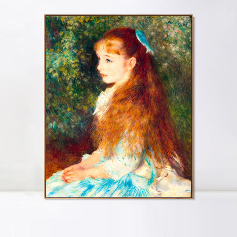 INVIN ART Framed Canvas Series#189 by Pierre Auguste Renoir Wall Art Living Room Home Office Decorations