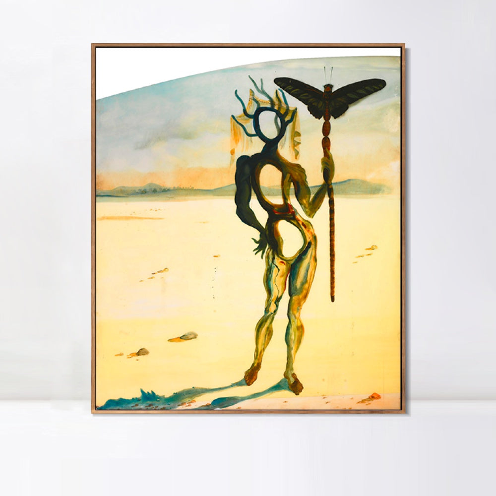 INVIN ART Framed Canvas Series#060 by Salvador Dal Wall Art Living Room Home Office Decorations