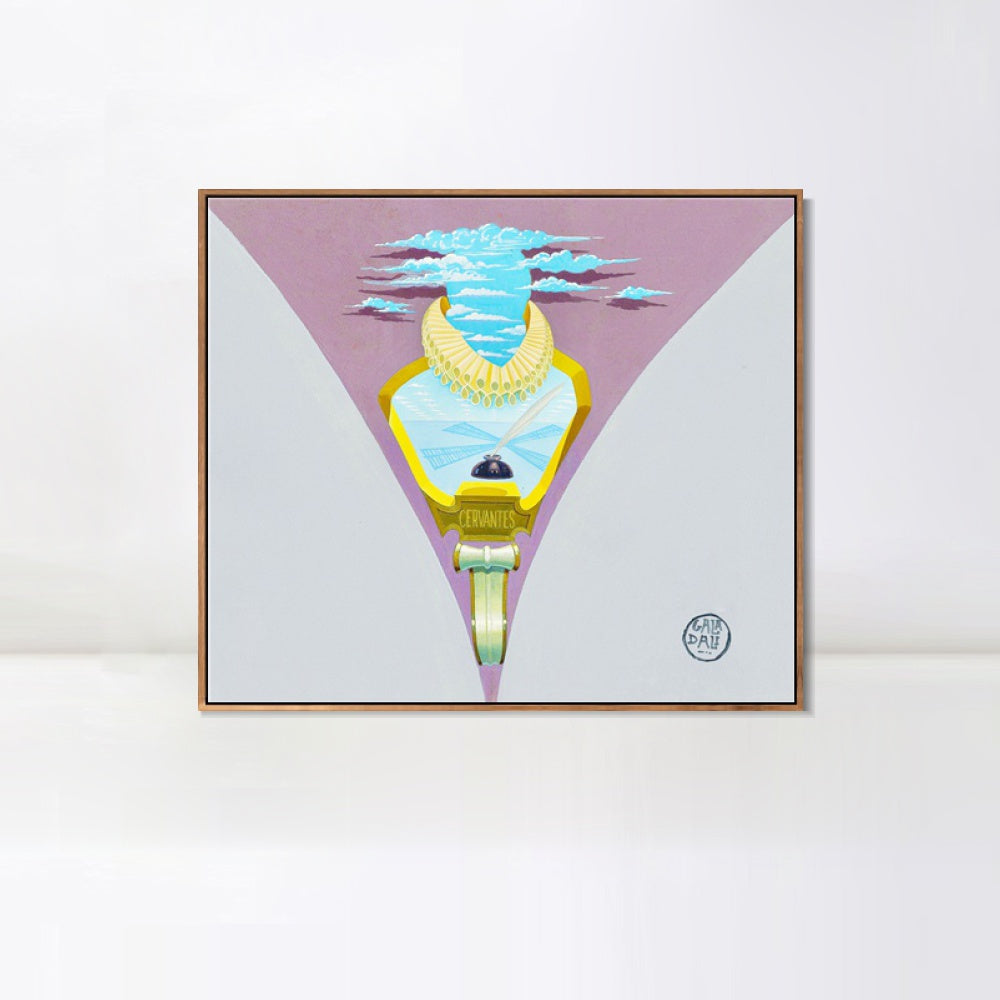INVIN ART Framed Canvas Series#091 by Salvador Dal Wall Art Living Room Home Office Decorations
