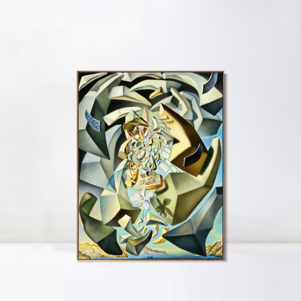 INVIN ART Framed Canvas Series#127 by Salvador Dal Wall Art Living Room Home Office Decorations