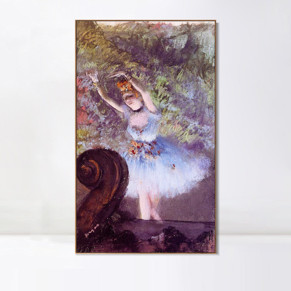 INVIN ART Framed Canvas Giclee Print Art Dancer,circa 1877-1878 by Edgar Degas Wall Art