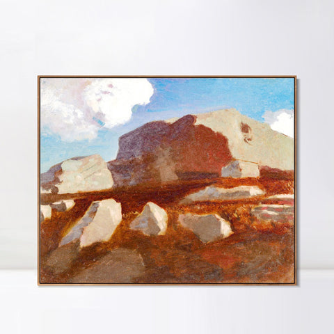 INVIN ART Framed Canvas Series#032 by Odilon Redon Wall Art Living Room Home Office Decorations