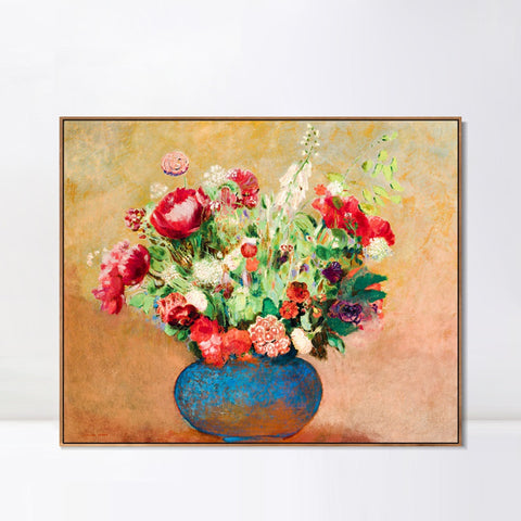 INVIN ART Framed Canvas Series#035 by Odilon Redon Wall Art Living Room Home Office Decorations