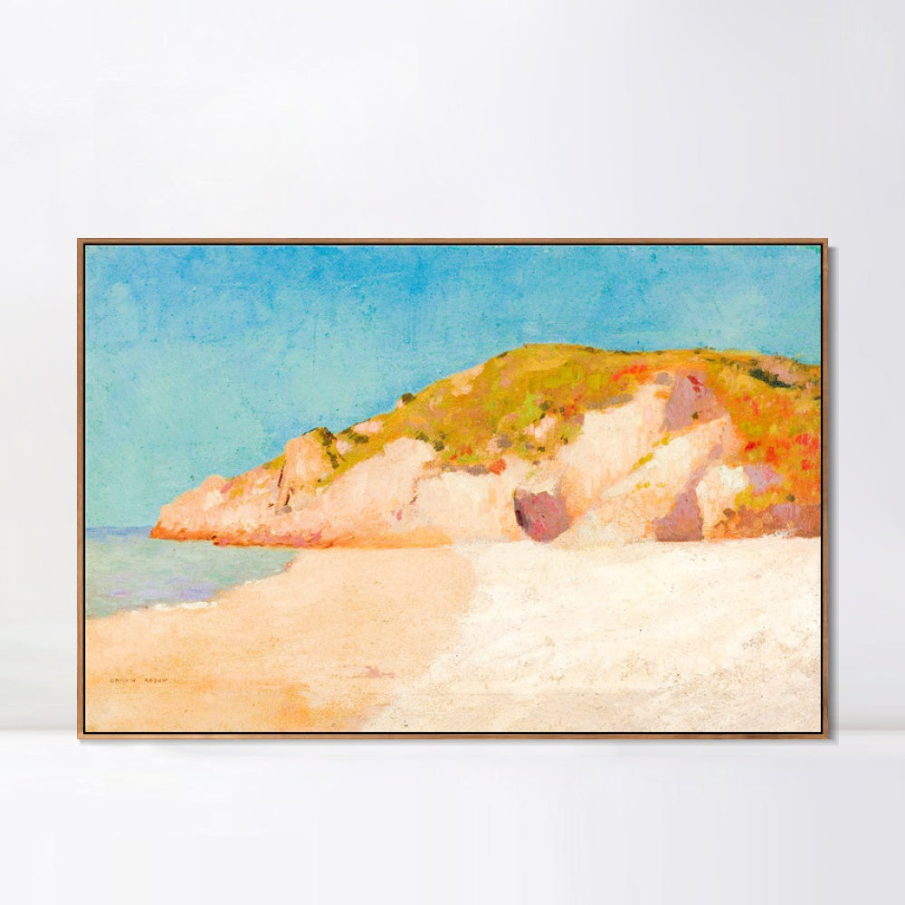 INVIN ART Framed Canvas Series#036 by Odilon Redon Wall Art Living Room Home Office Decorations