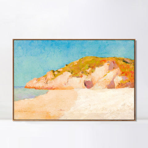 INVIN ART Framed Canvas Series#036 by Odilon Redon Wall Art Living Room Home Office Decorations