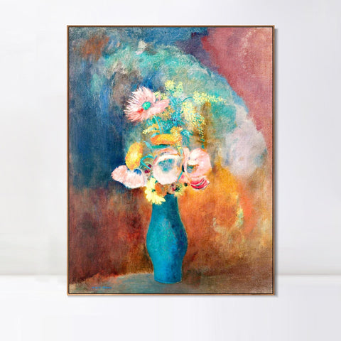 INVIN ART Framed Canvas Series#053 by Odilon Redon Wall Art Living Room Home Office Decorations