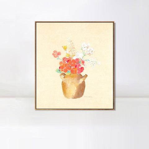 INVIN ART Framed Canvas Series#058 by Odilon Redon Wall Art Living Room Home Office Decorations