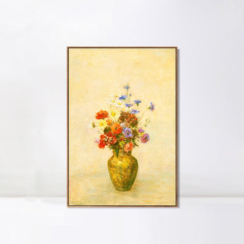 INVIN ART Framed Canvas Series#069 by Odilon Redon Wall Art Living Room Home Office Decorations