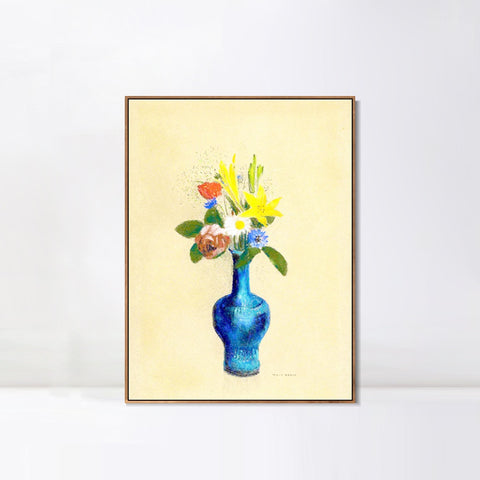 INVIN ART Framed Canvas Series#073 by Odilon Redon Wall Art Living Room Home Office Decorations