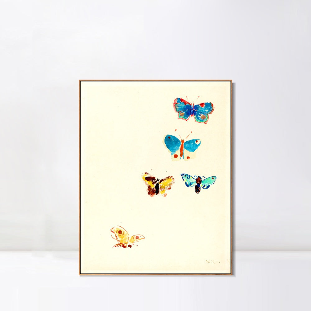 INVIN ART Framed Canvas Series#110 by Odilon Redon Wall Art Living Room Home Office Decorations