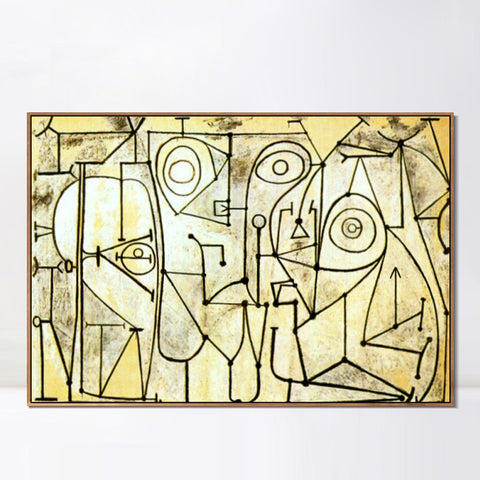 INVIN ART Framed Canvas Giclee Print Art 1948 La cuisine 1 by Pablo Picasso Wall Art Living Room Home Office Decorations