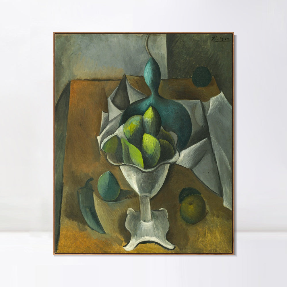 INVIN ART Framed Canvas Giclee Print Art Series#390 by Pablo Picasso Wall Art Living Room Home Office Decorations