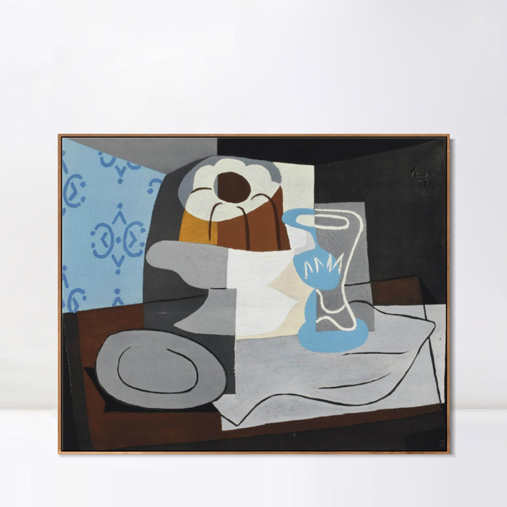INVIN ART Framed Canvas Giclee Print Art Series#398 by Pablo Picasso Wall Art