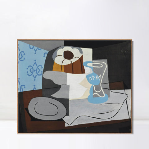 INVIN ART Framed Canvas Giclee Print Art Series#398 by Pablo Picasso Wall Art Living Room Home Office Decorations