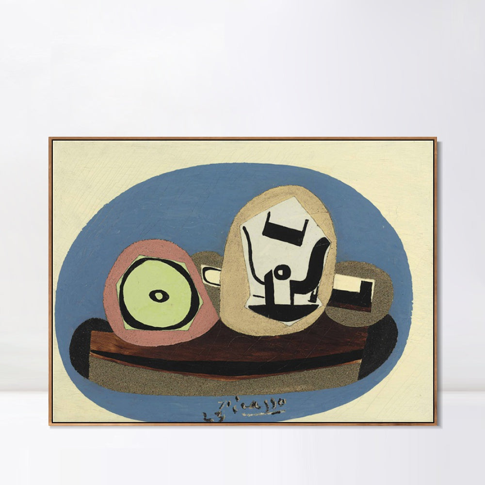 INVIN ART Framed Canvas Giclee Print Art Series#422 by Pablo Picasso Wall Art