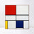INVIN ART Framed Canvas Series#019 by Piet Cornelies Mondrian Wall Art Living Room Home Office Decorations