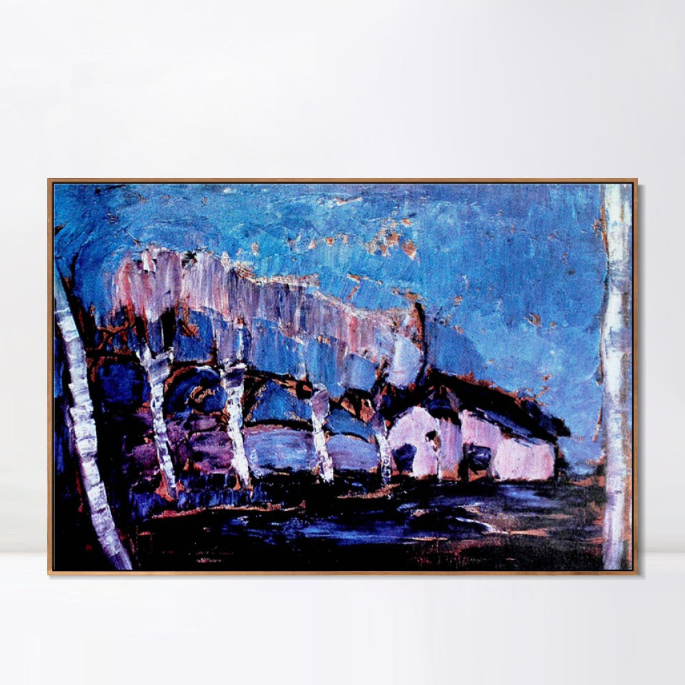 INVIN ART Framed Canvas Series#028 by Piet Cornelies Mondrian Wall Art Living Room Home Office Decorations