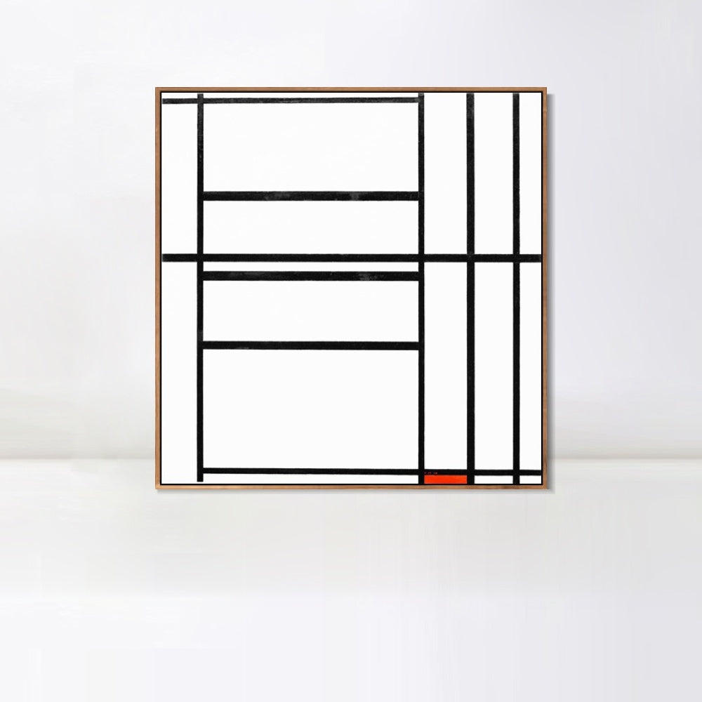 INVIN ART Framed Canvas Series#082 by Piet Cornelies Mondrian Wall Art Living Room Home Office Decorations
