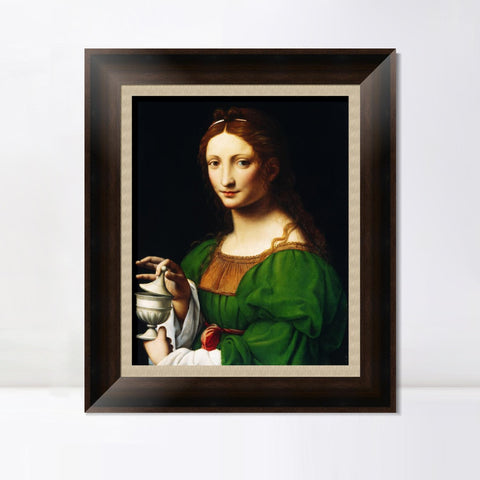 INVIN ART Framed Canvas Art Giclee Print Series#006 by Leonardo da Vinci Wall Art Living Room Home Office Decorations