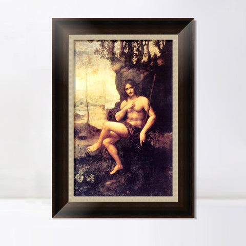 INVIN ART Framed Canvas Art Giclee Print Series#017 by Leonardo da Vinci Wall Art Living Room Home Office Decorations
