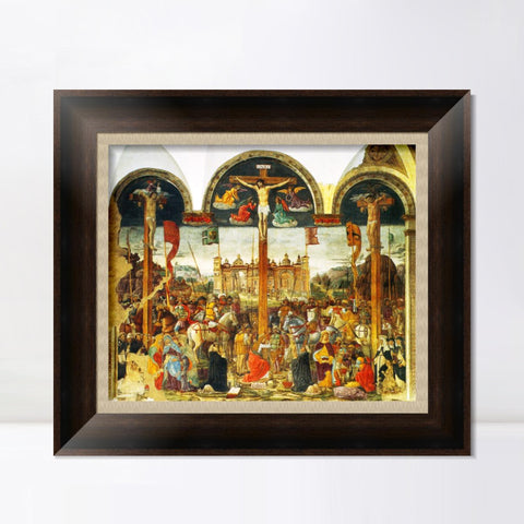 INVIN ART Framed Canvas Art Giclee Print Series#019 by Leonardo da Vinci Wall Art Living Room Home Office Decorations