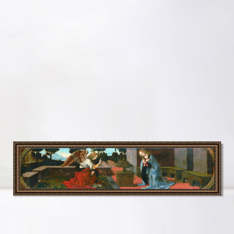 INVIN ART Framed Canvas Art Giclee Print Series#021 by Leonardo da Vinci Wall Art Living Room Home Office Decorations