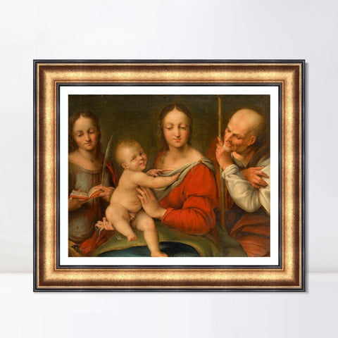 INVIN ART Framed Canvas Art Giclee Print Series#022 by Leonardo da Vinci Wall Art Living Room Home Office Decorations