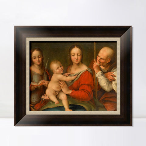 INVIN ART Framed Canvas Art Giclee Print Series#022 by Leonardo da Vinci Wall Art Living Room Home Office Decorations