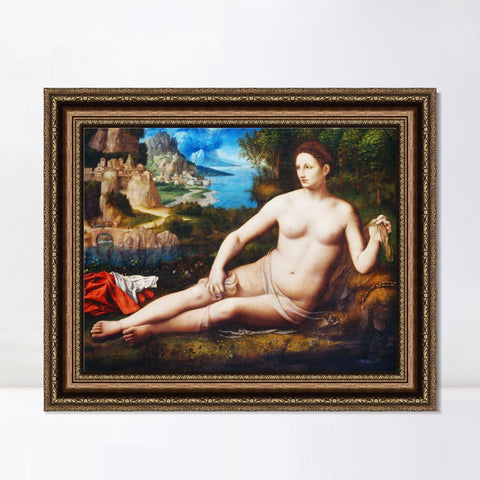 INVIN ART Framed Canvas Art Giclee Print Series#027 by Leonardo da Vinci Wall Art Living Room Home Office Decorations