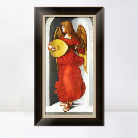 INVIN ART Framed Canvas Art Giclee Print Series#031 by Leonardo da Vinci Wall Art Living Room Home Office Decorations