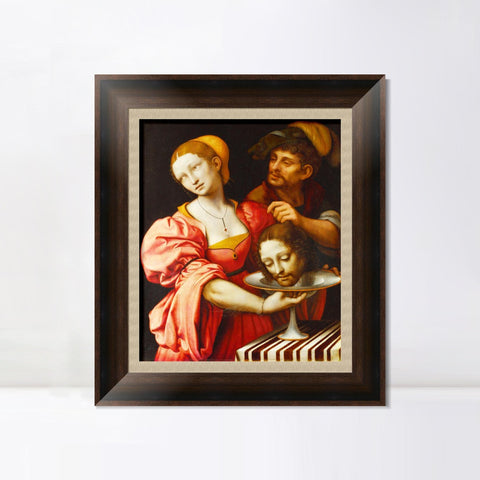 INVIN ART Framed Canvas Art Giclee Print Series#053 by Leonardo da Vinci Wall Art Living Room Home Office Decorations