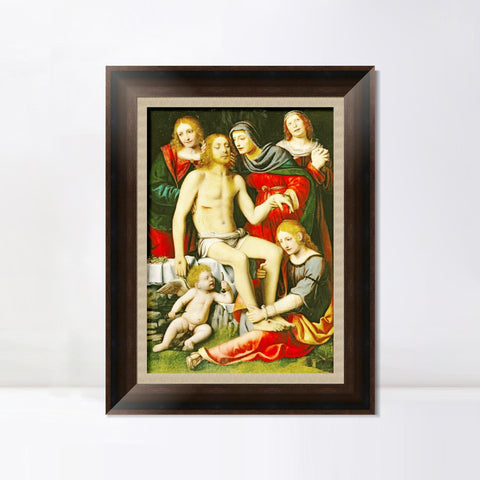 INVIN ART Framed Canvas Art Giclee Print Series#058 by Leonardo da Vinci Wall Art Living Room Home Office Decorations