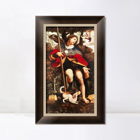 INVIN ART Framed Canvas Art Giclee Print Series#060 by Leonardo da Vinci Wall Art Living Room Home Office Decorations