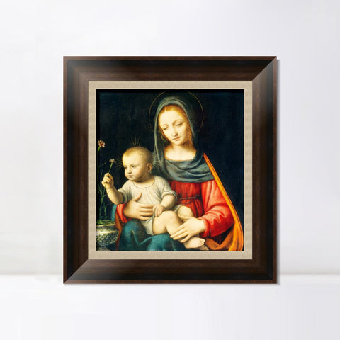 INVIN ART Framed Canvas Art Giclee Print Series#065 by Leonardo da Vinci Wall Art Living Room Home Office Decorations