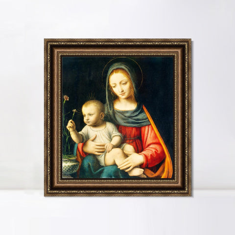 INVIN ART Framed Canvas Art Giclee Print Series#065 by Leonardo da Vinci Wall Art Living Room Home Office Decorations