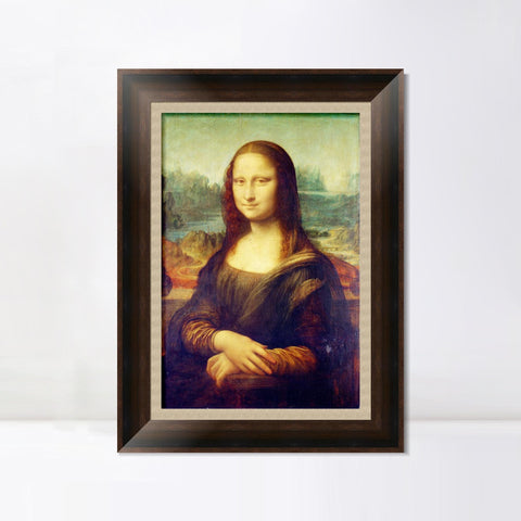 INVIN ART Framed Canvas Art Giclee Print Series#070 by Leonardo da Vinci Wall Art Living Room Home Office Decorations