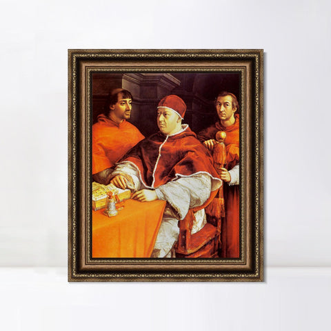INVIN ART Framed Canvas Art Giclee Print Series#071 by Leonardo da Vinci Wall Art Living Room Home Office Decorations