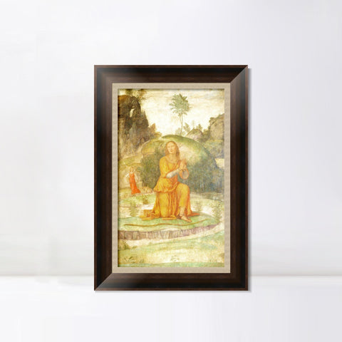 INVIN ART Framed Canvas Art Giclee Print Series#085 by Leonardo da Vinci Wall Art Living Room Home Office Decorations