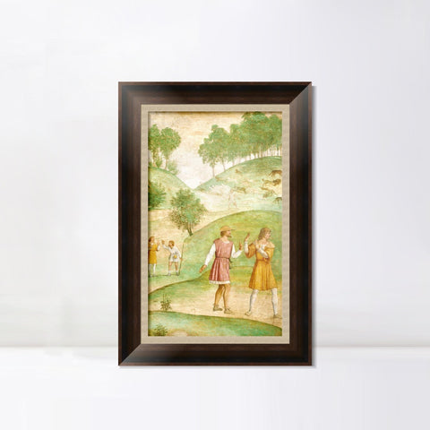 INVIN ART Framed Canvas Art Giclee Print Series#087 by Leonardo da Vinci Wall Art Living Room Home Office Decorations