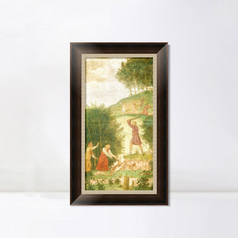 INVIN ART Framed Canvas Art Giclee Print Series#088 by Leonardo da Vinci Wall Art Living Room Home Office Decorations