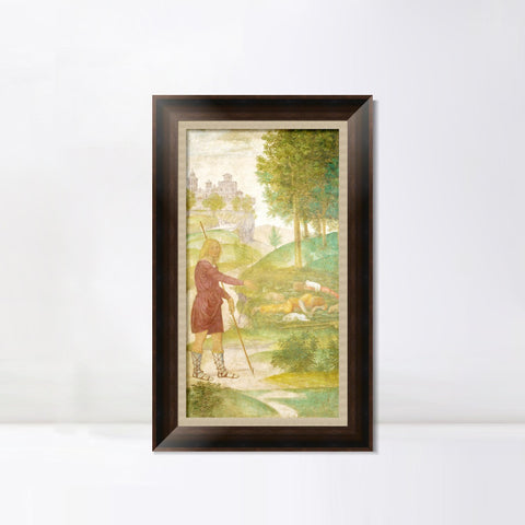 INVIN ART Framed Canvas Art Giclee Print Series#090 by Leonardo da Vinci Wall Art Living Room Home Office Decorations