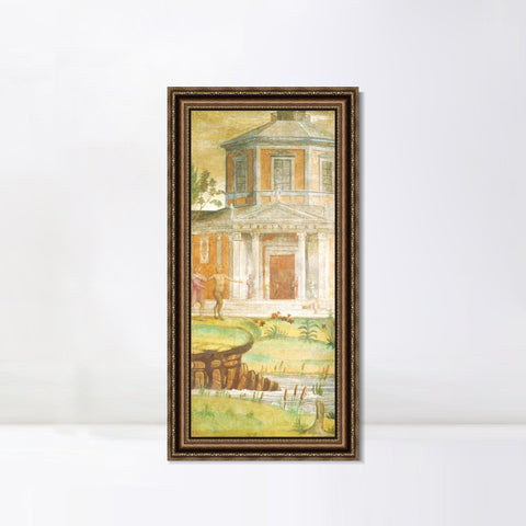 INVIN ART Framed Canvas Art Giclee Print Series#091 by Leonardo da Vinci Wall Art Living Room Home Office Decorations