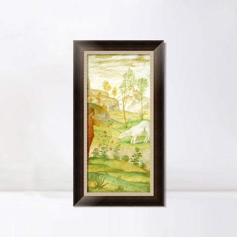 INVIN ART Framed Canvas Art Giclee Print Series#092 by Leonardo da Vinci Wall Art Living Room Home Office Decorations