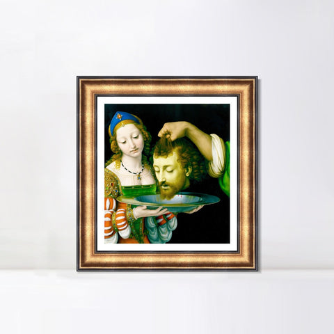 INVIN ART Framed Canvas Art Giclee Print Series#093 by Leonardo da Vinci Wall Art Living Room Home Office Decorations